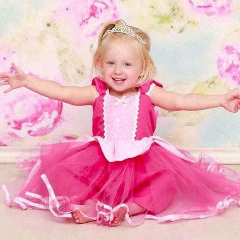 Fête des enfants Sleeping Beauty Aurora Princess Dress Costumes