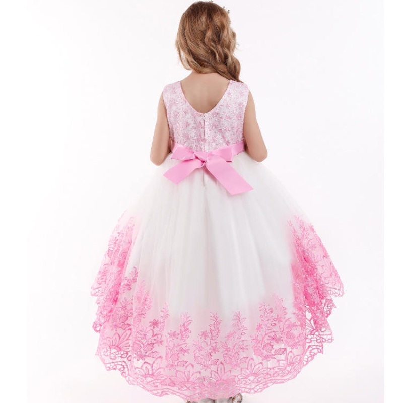 Fille princesse robe enfants costume de fête de mariage en soirée formelle pour filles enfants robes de fleur en tulle robes d'été