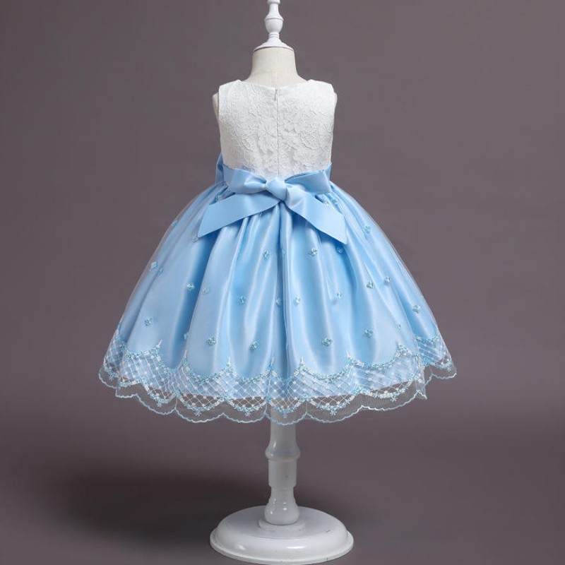 Robe de princesse des enfants robe de fleur de fille d'anniversaire anniversaire petite fille du powalk Costume