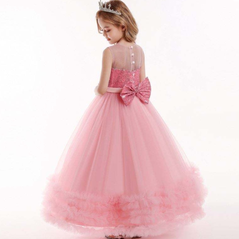 Baby Girls Party Prom Vêtements Flower Girls Princess Mariage Robes de soirée Robes de soirée