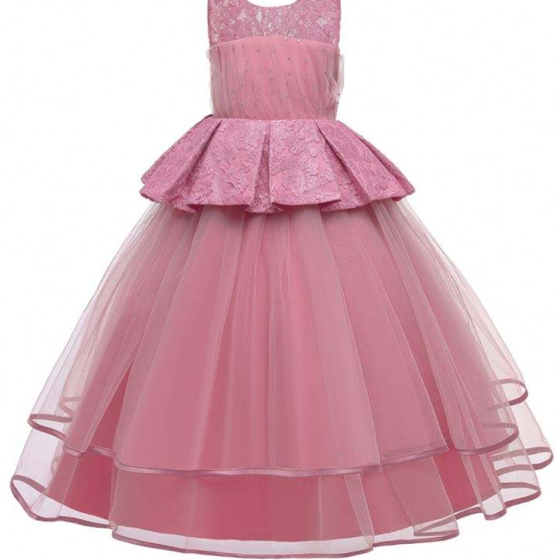 Baige Fancy Girls PARTY DRESS Spring and Summer Children's Clothing Baby Girls PARTY DRESS