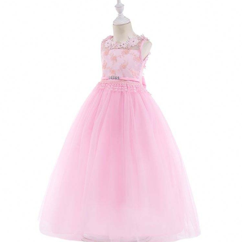 Baige New Style Kids Party Robe Filles Robes de mariée