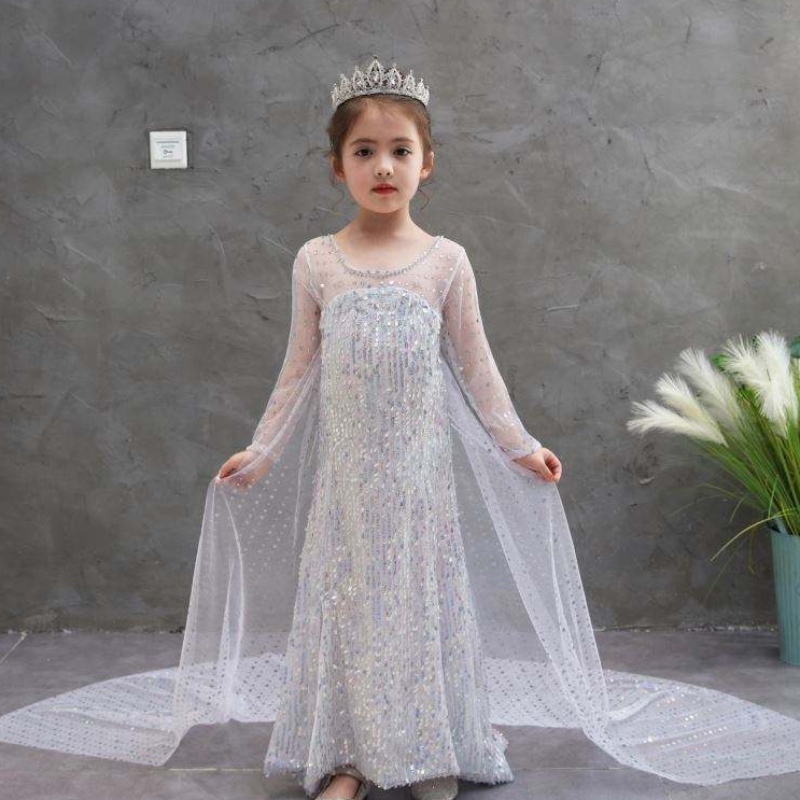 Snow Queen 2 Elsa Anna Costume Childre