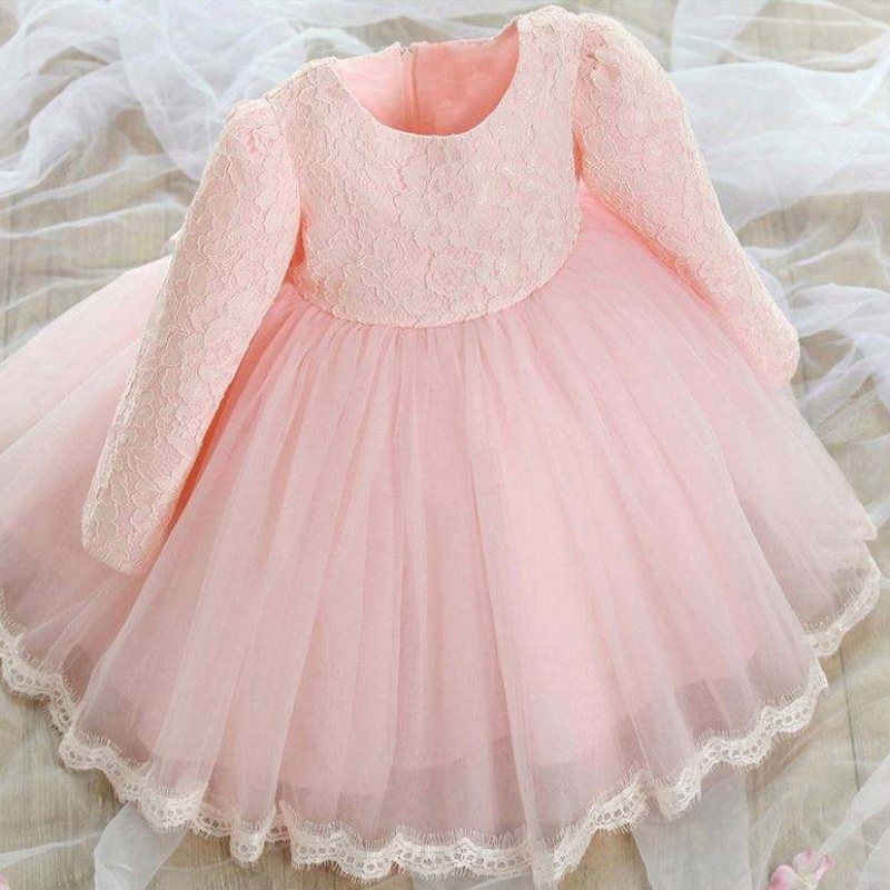 Baigenouveau baptême baptême pour enfants robe fleur fille princesse anniversaire fête robe d'été bbtz002