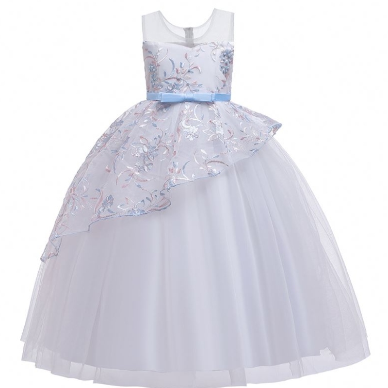 Nouvelle fille robe en bourse d'événement de bal de bal robe de style festival de style festival robe fille fleur lp-250