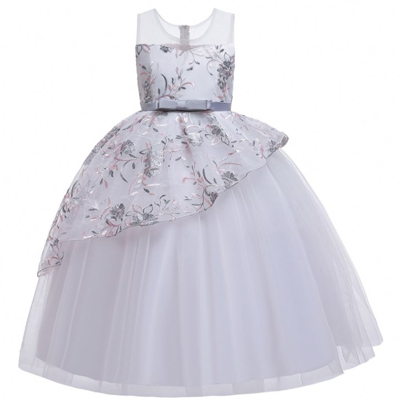 Nouvelle fille robe en bourse d'événement de bal de bal robe de style festival de style festival robe fille fleur lp-250