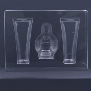 Plateau d\'emballage en plastique cosmétique en plastique est-il personnalisé