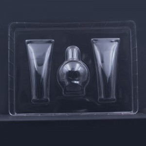 Plateau d\'emballage en plastique cosmétique en plastique est-il personnalisé