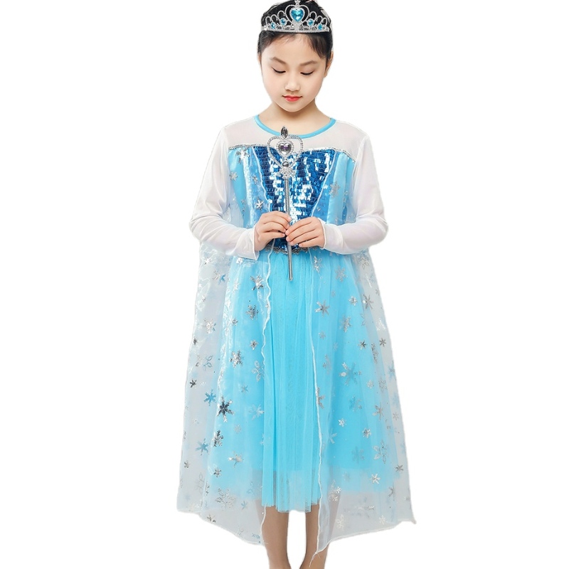 Girls \\ 'Ice Princess Dress Costume Birthdayeen Christmas Fancy Party Tenue