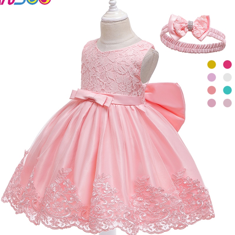 Ansoo New Design Girl \\ Sobe de princesse Bow Lace Baby Baby Sheevel Sobre pour le mariage Party