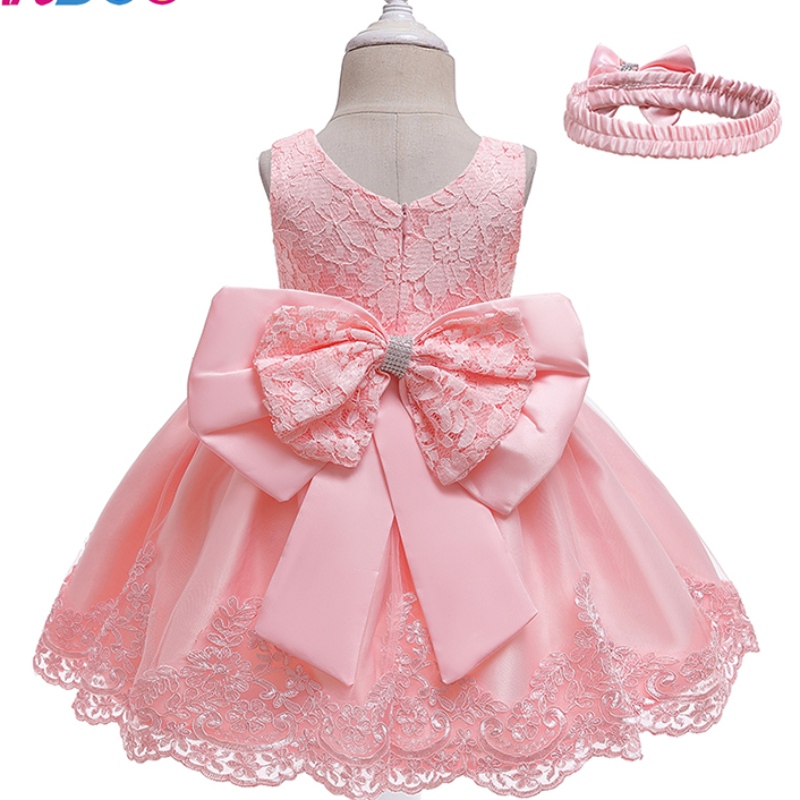 Ansoo New Design Girl \\ Sobe de princesse Bow Lace Baby Baby Sheevel Sobre pour le mariage Party