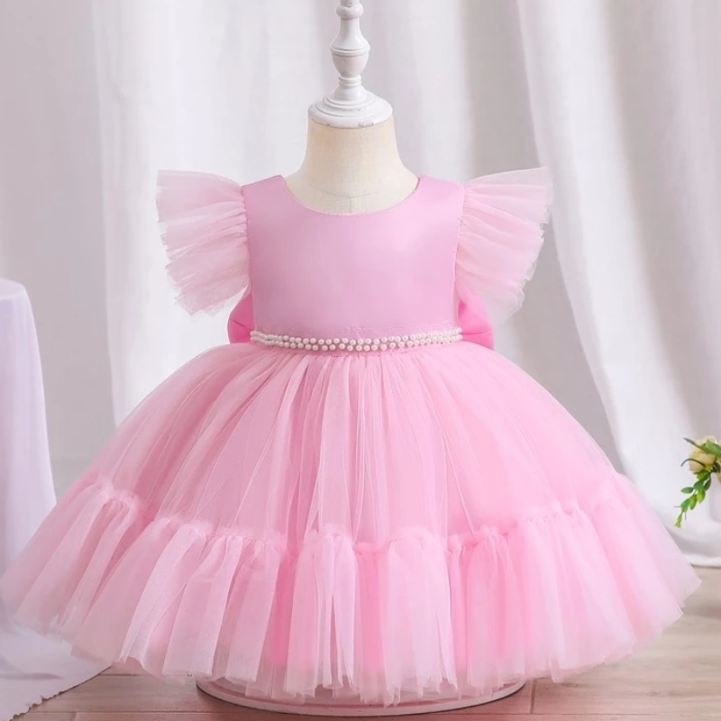 Girls Princess Party Robes for Kids Elegant Bridesmaid Prom Robe Childre