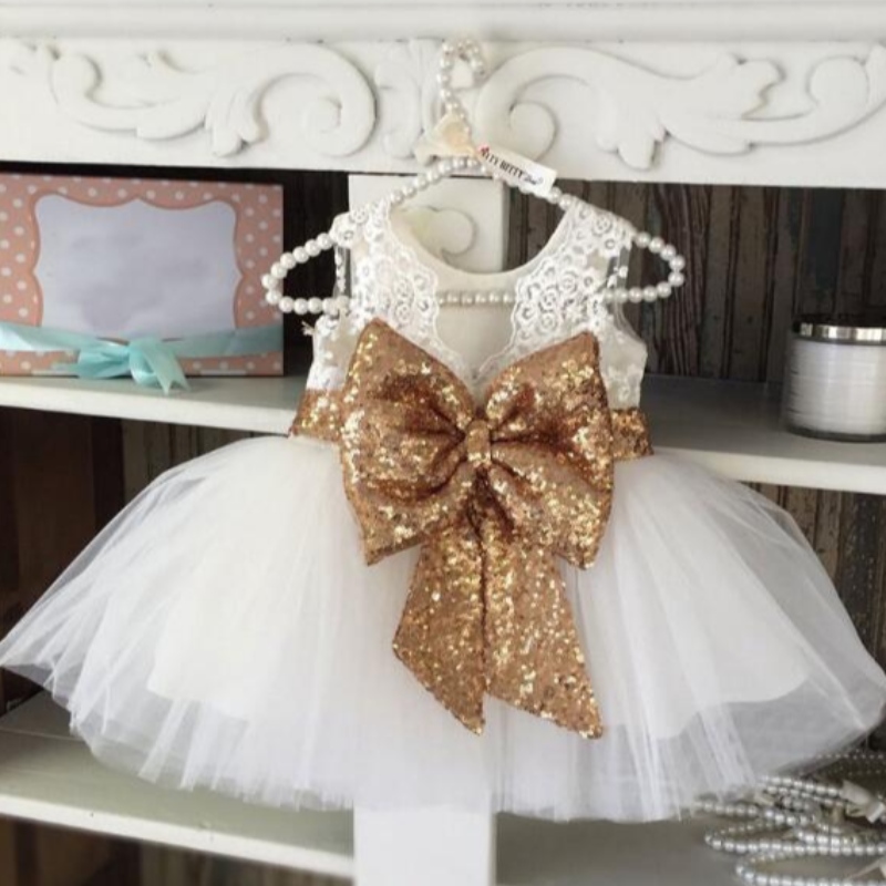 Baby fille robes pour bébé enfants de 2 ans robe de fête d'anniversaire