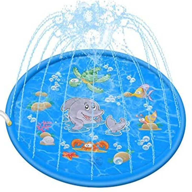 Sprinkler gonflable mat Pet Kids Splash Pad