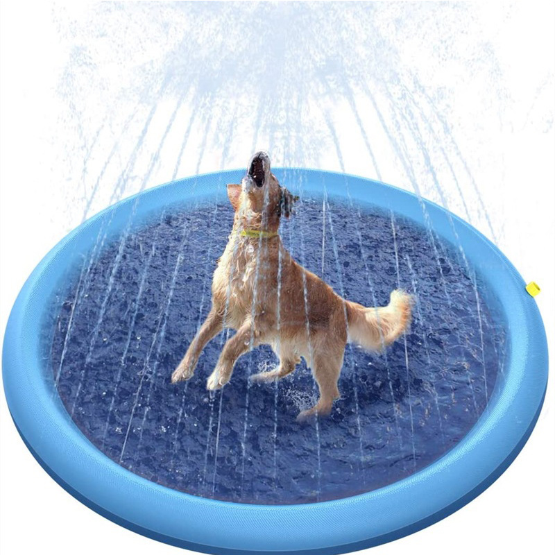 Gonflable 170 cm chien Splash Sprinkler Paddoor