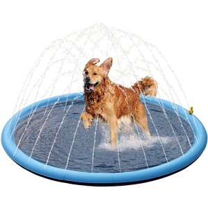 Gonflable 170 cm chien Splash Sprinkler Paddoor