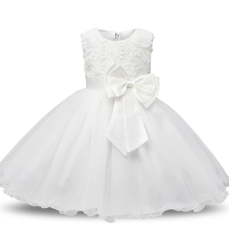 Robes de mariée de fête des adolescentes marque bébé fille fille en tout-petit tenue d'anniversaire pour enfants