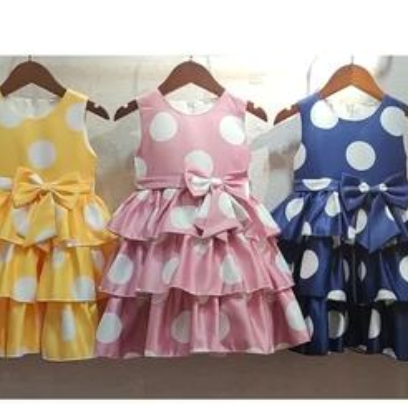 ANSOO Fancy Kids Habille Nouvelle arrivée en dentelle Flower Girl Star Modèles Bébé Baby Kids First Birthday Robe pendant 1-13 ans Girls