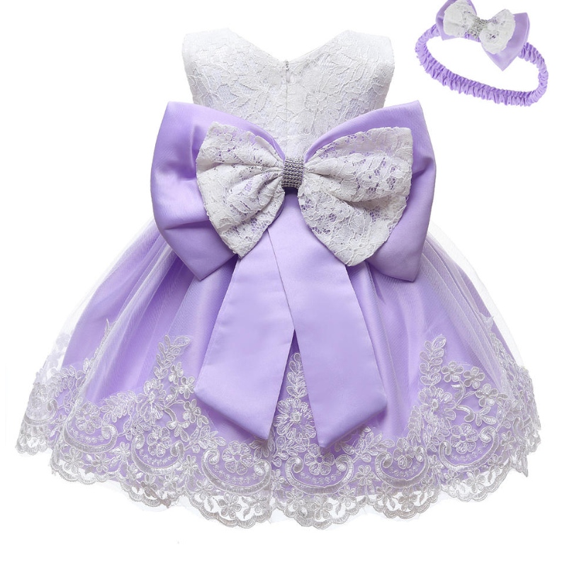 Vêtements de bébé robe fille pour enfants 1ère robe d'anniversaire