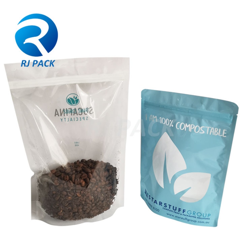 Expédition en conteneur RJ - Sachets d\'emballage à compostage en plastique