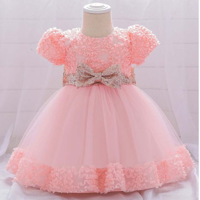 Baige Gresment Girls Party Robe Baby Robes Design Princess Birthday Girl Robes