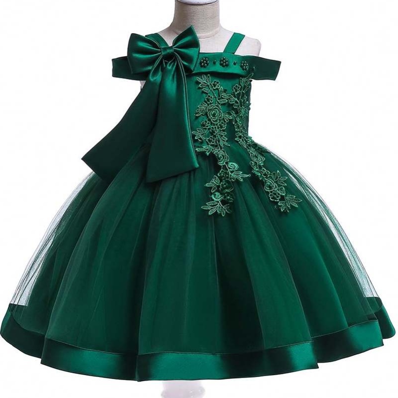 Baigenew frock kids fête robenouveau-née fille fleurie des robes d'anniversaire de pleine lune l5081xz