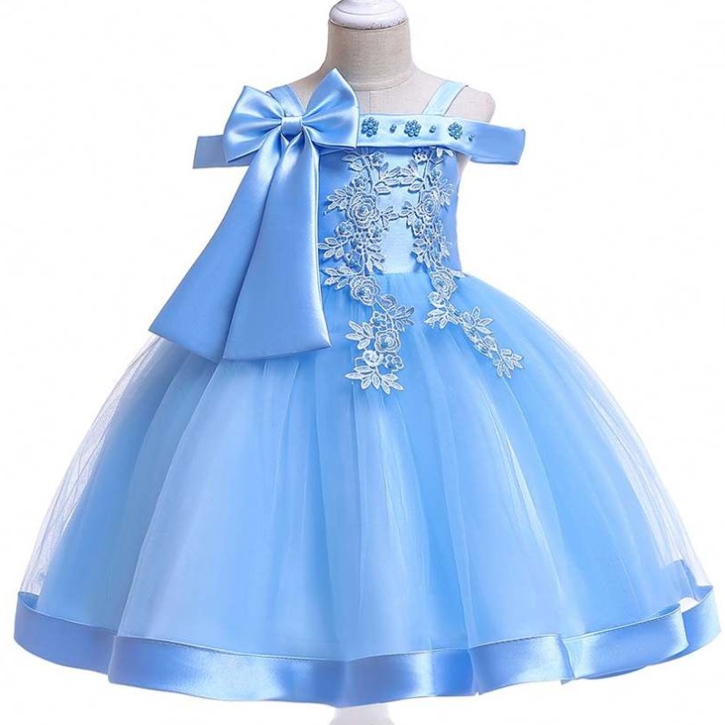 Baigenew frock kids fête robenouveau-née fille fleurie des robes d'anniversaire de pleine lune l5081xz