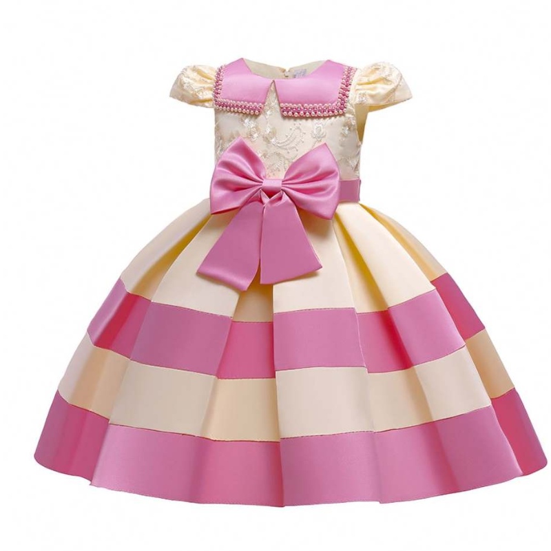 Robe baige pour enfants enfants robes de filles de 3 à 10 ans