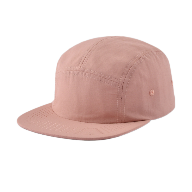 Hip Hop Hat Logo personnalisé Logo 3D Logo personnalisé Nouveau design Camp Low Profilnon structuré Blank Plain Nylon 5 Pannel Hat