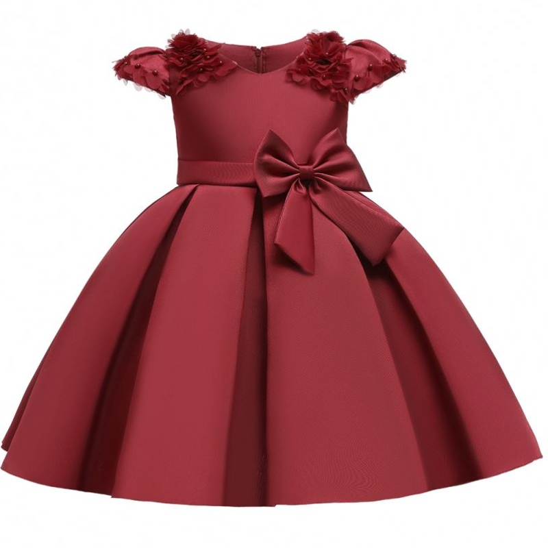 Baige Nouveau arrivée bébé robe enfantsnouvelle robe de fête d'anniversaire