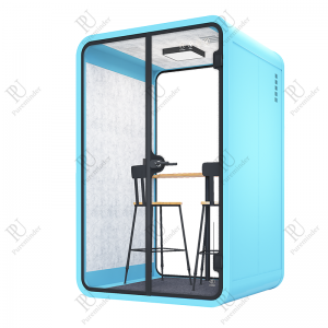 Pureminder m taille insonorisée stand privé silence portable pour la maison et le bureau