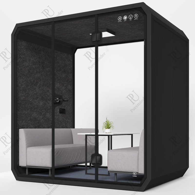 Pureminder L Size Inonstrooh Booth Silence Portable Portable pour la maison et le bureau