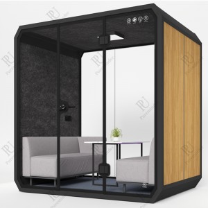 Pureminder L Size Inonstrooh Booth Silence Portable Portable pour la maison et le bureau
