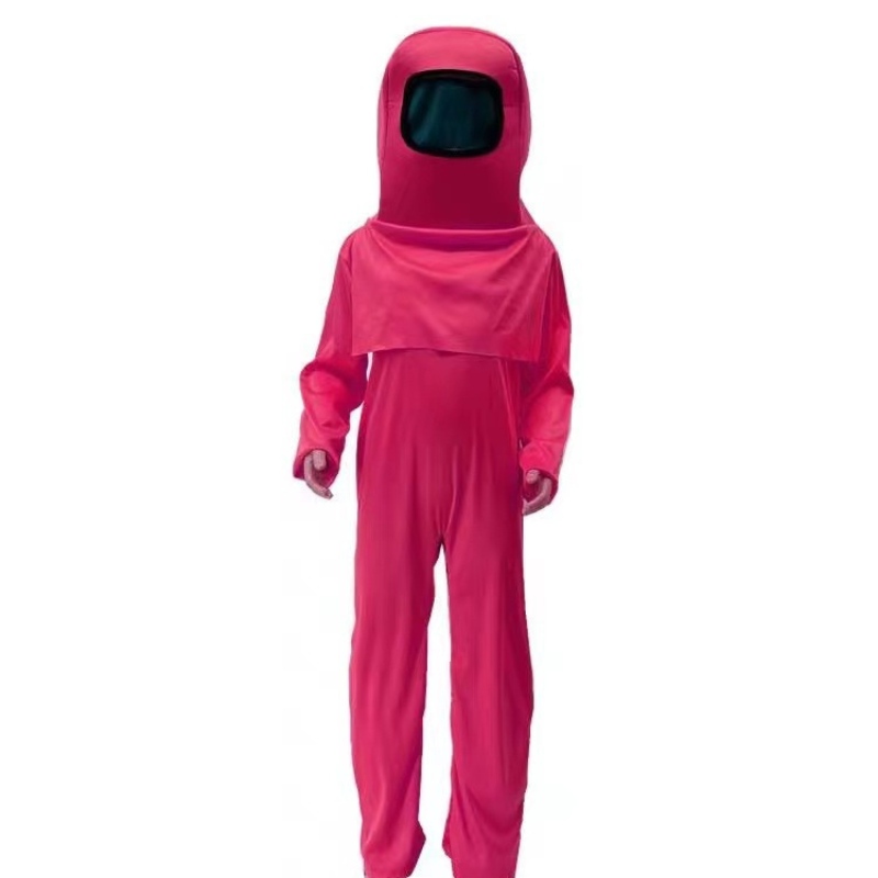 Game chaud parmi les États-Unis Cosplay Costume Halloween Party Space Astronaute Astronaute Undercover Impostor Clothing for Children Dress Up Backpack