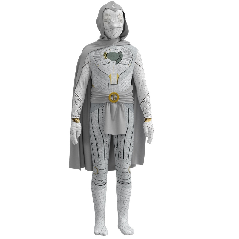 Costume Kids Knight Cosplay Cost avec cape pour le costume d'Halloween adulte