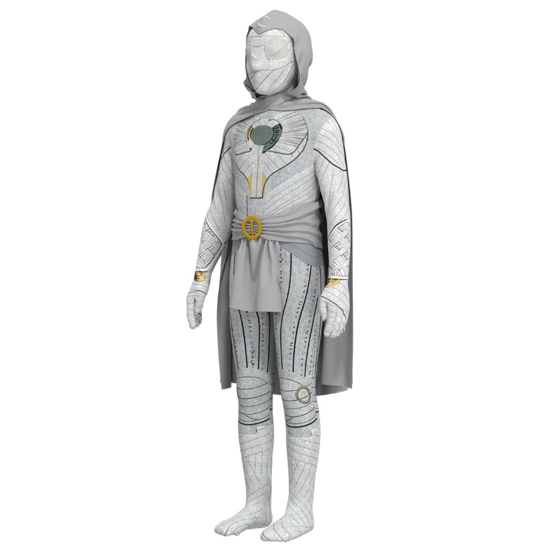 Costume Kids Knight Cosplay Cost avec cape pour le costume d'Halloween adulte