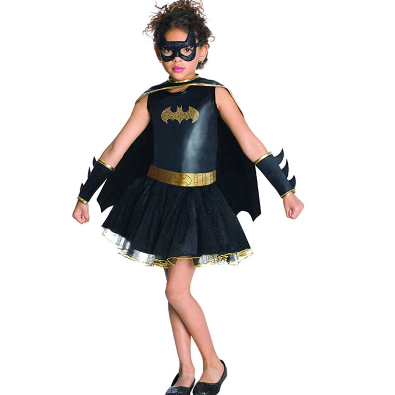 Halloween Classic Cloak TV&Movie Role Play Dress Bat Girl Cosplay Costume