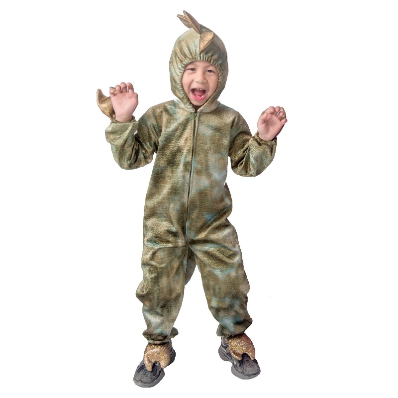 Costume de cosplay de dinosaure de haute qualité pour enfants Party Halloween Tyrannosaurus rex Jumps Cuit pour enfants