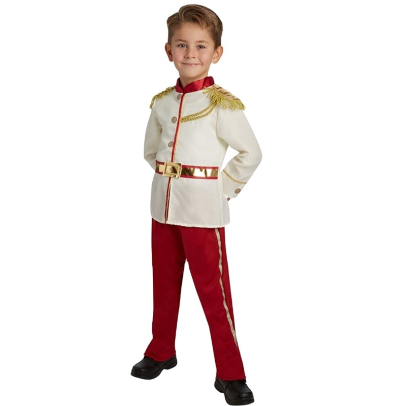 Halloween Stage Cosplay Children Fairy Tale Handsome Prince Charming Boy Halloween Costume