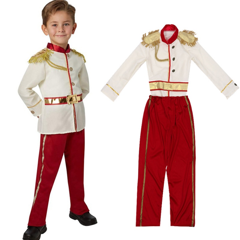 Halloween Stage Cosplay Children Fairy Tale Handsome Prince Charming Boy Halloween Costume