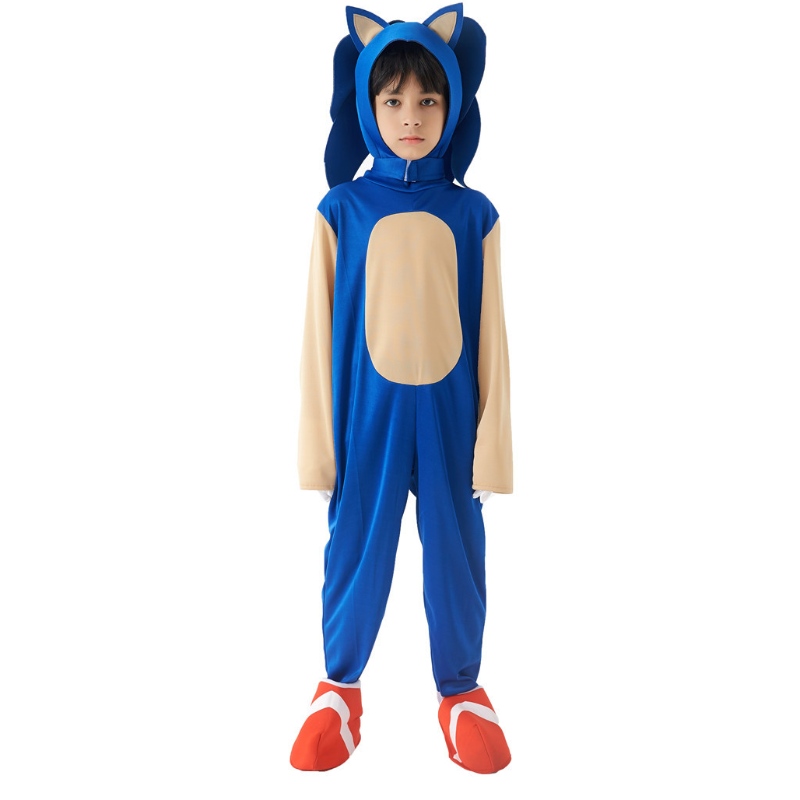 2022 Kids Costume de film de film super sonore mignon costumenoir sonore bleu