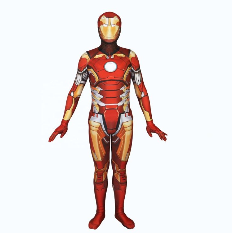 Supero Hero Cosplay Cost Iron For Kids Halloween Carnival Birthday Party Performance Jumps Cosplay Costumes des enfants