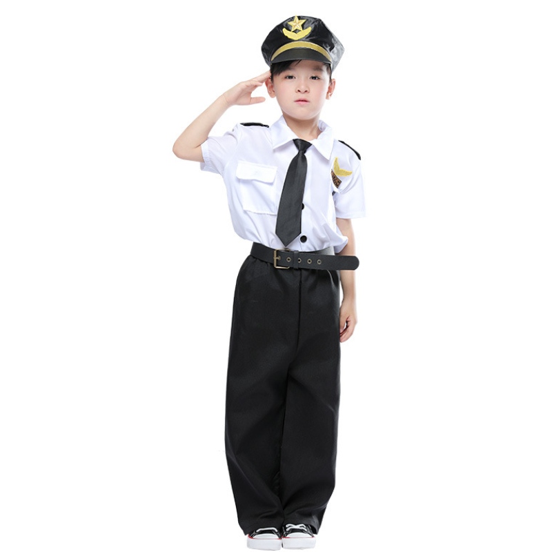 Habiller des enfants de luxe de Deluxe Pilot Set Young Captain Role Play Suit