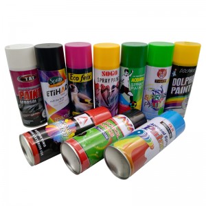 OEM 200 ml 300 ml 400 ml 450 ml de peinture de pulvérisation bon marché Graffiti Paint Spray Paint