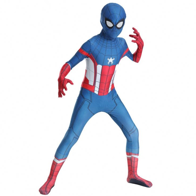 Hottest Halloween Party Kids&adults tv&movie super-héros cosplay usine Supply Supply Anime Amazing Spider-Man Costume avec masque