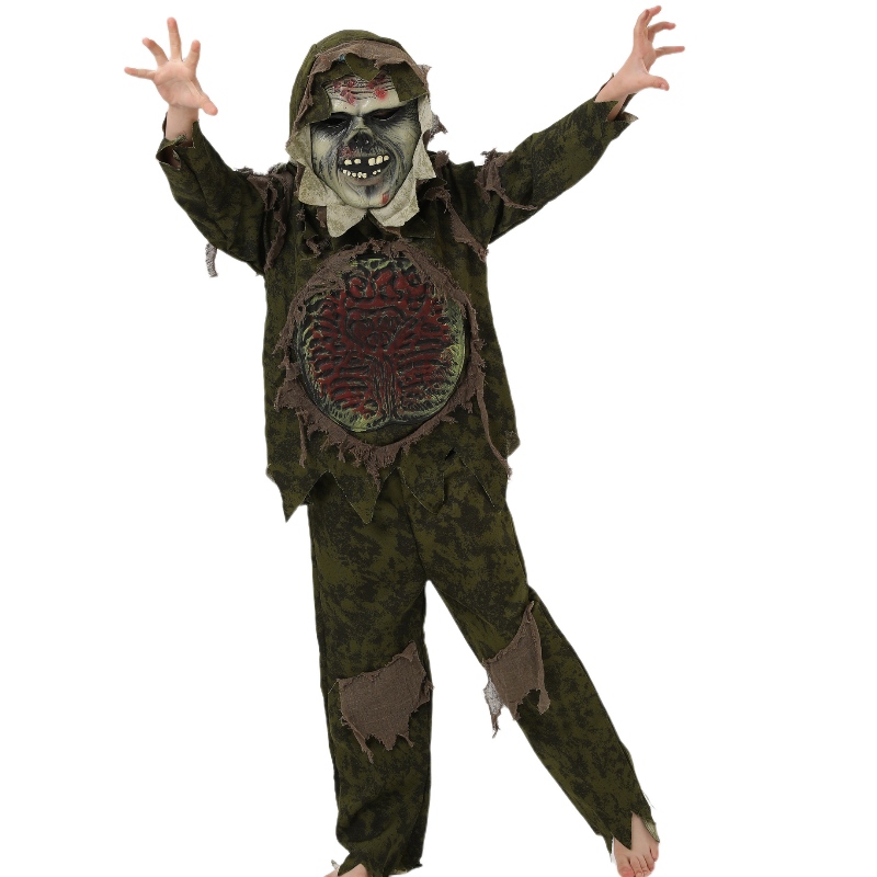 Halloween Monster Novelty Vêtements Cosplay Jumps Costume Costume pour filles garçons