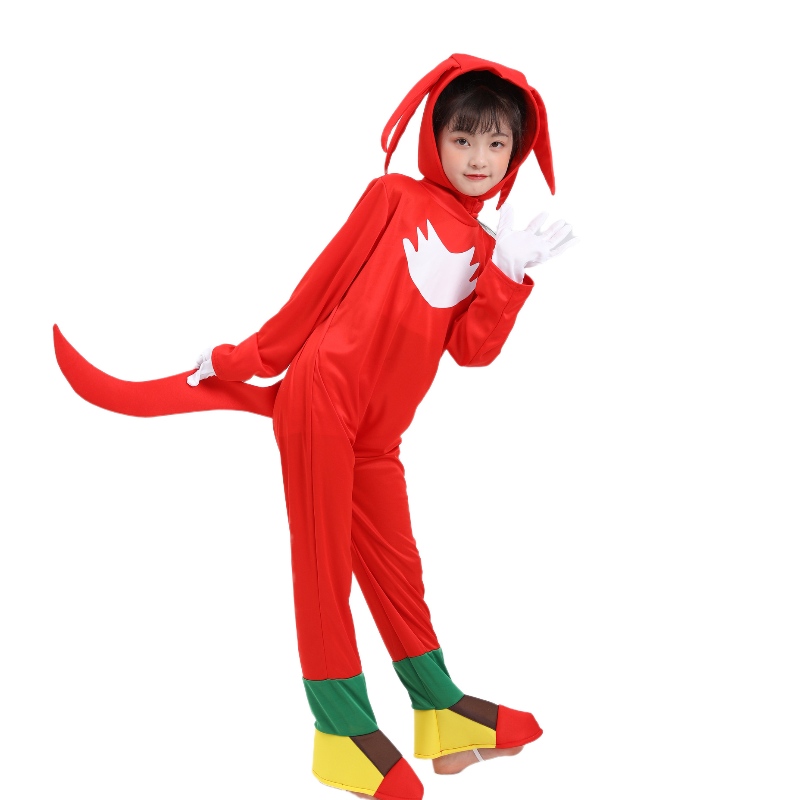 2022 SuperSonic Kid Super Black Sonic Red Shadow Charter Costume pour Halloween