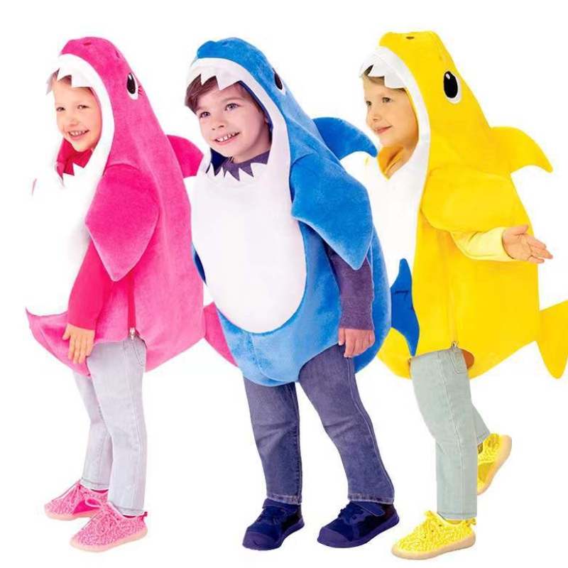 Costume de requin d'Halloween Baby Cosplay Costume Costume de requin