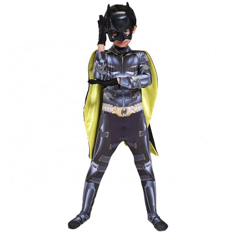 TV&movie super-héros Action figure Halloween Party Jumpsuit Bat Performance Man Wear pour les enfants Mâle