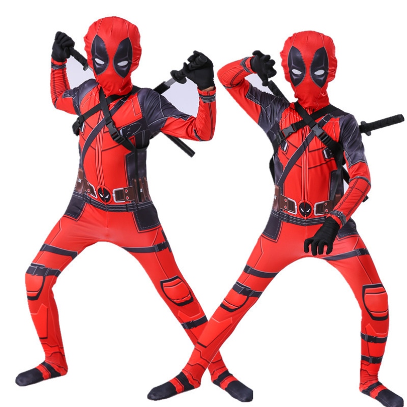 Costume de fête des garçons d'Halloween Marvel Death Costume Children Character Halloween Superhero Costume